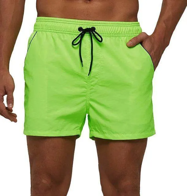 Patchwork Beach Shorts For Men