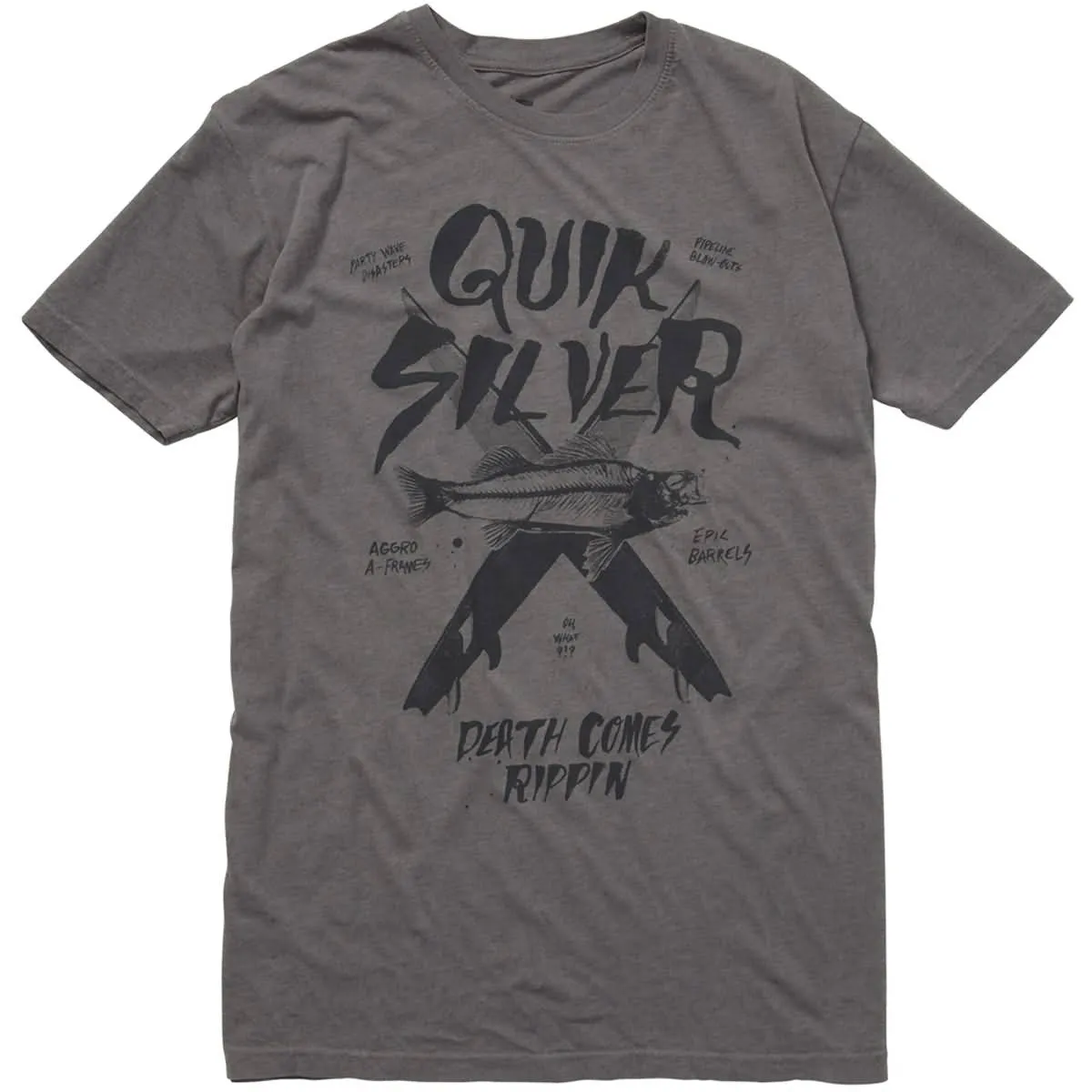 Quiksilver Death Rippin Men's Short-Sleeve Shirts (Brand New)