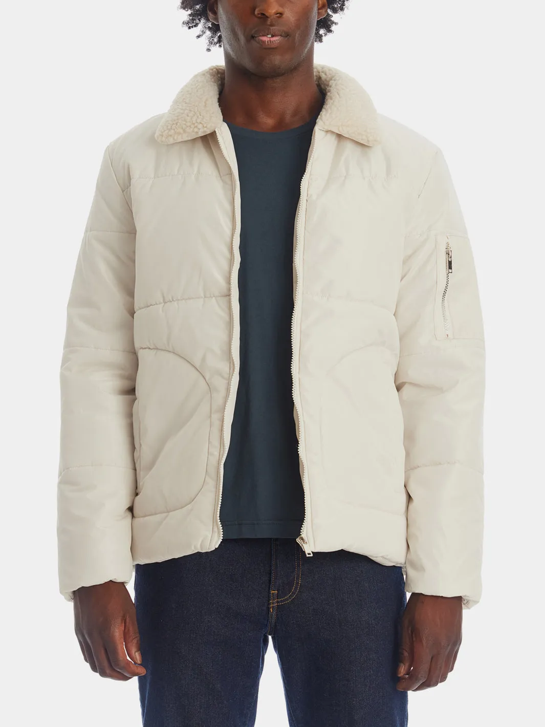 Sherpa Collar Utility Jacket