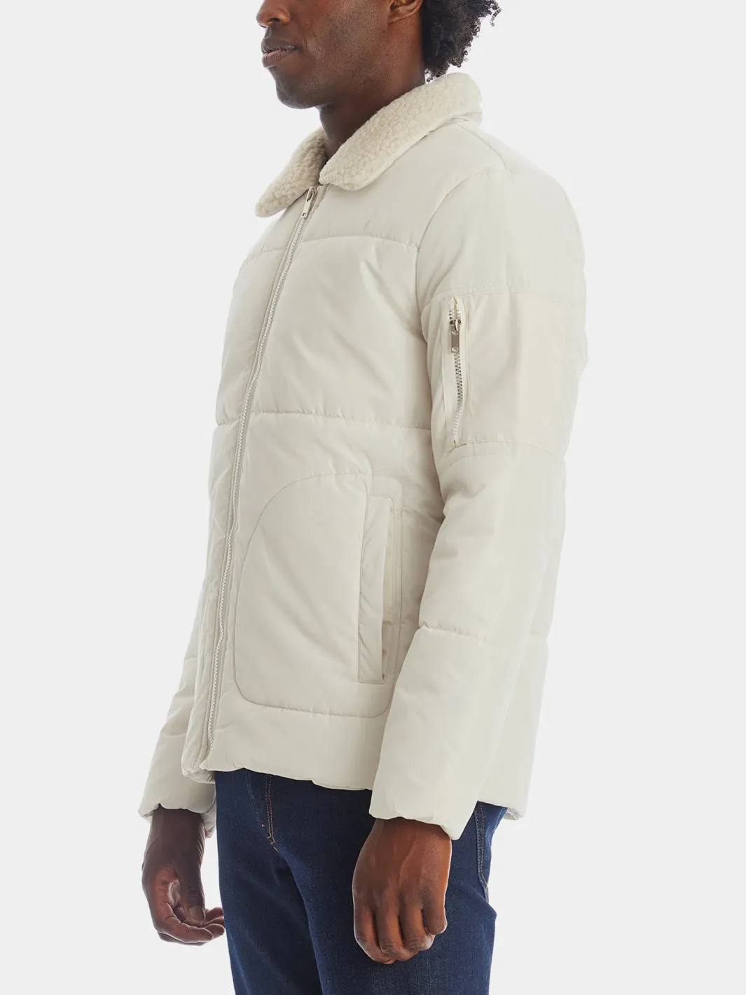 Sherpa Collar Utility Jacket