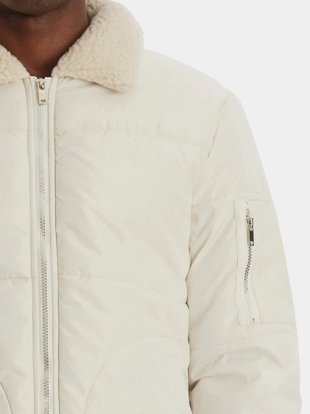 Sherpa Collar Utility Jacket