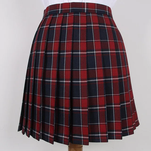 "PREPPY PLEATS" SKIRT