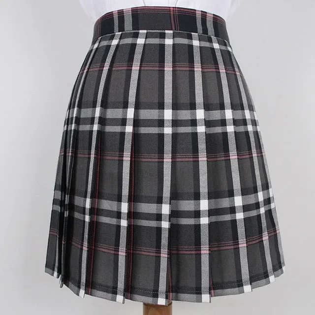 "PREPPY PLEATS" SKIRT