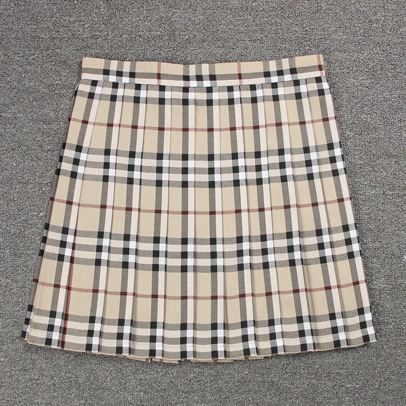 "PREPPY PLEATS" SKIRT