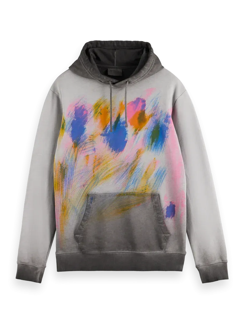 SCOTCH & SODA Irregular Dye Hoodie