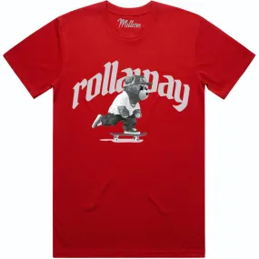 ROLLAWAY : Red Sneaker Tees Shirt