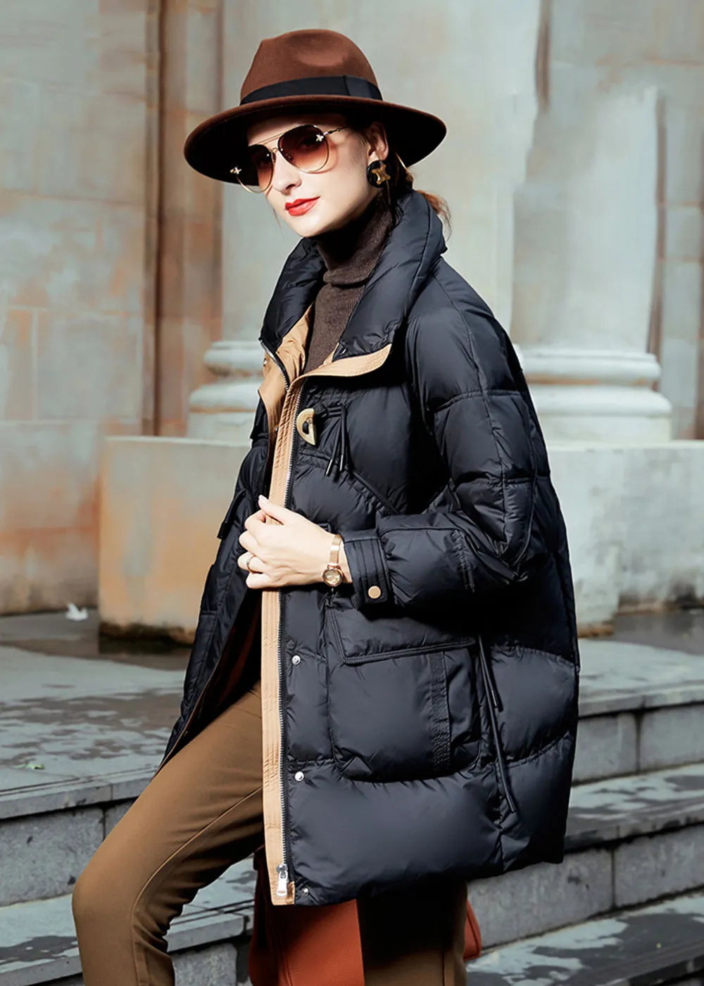 Sacha Duck Down & Feather Puffer Coat