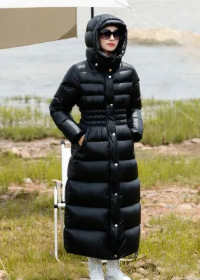 Rosemary Hooded Long Down Puffer Coat