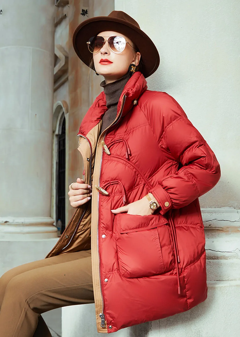 Sacha Duck Down & Feather Puffer Coat