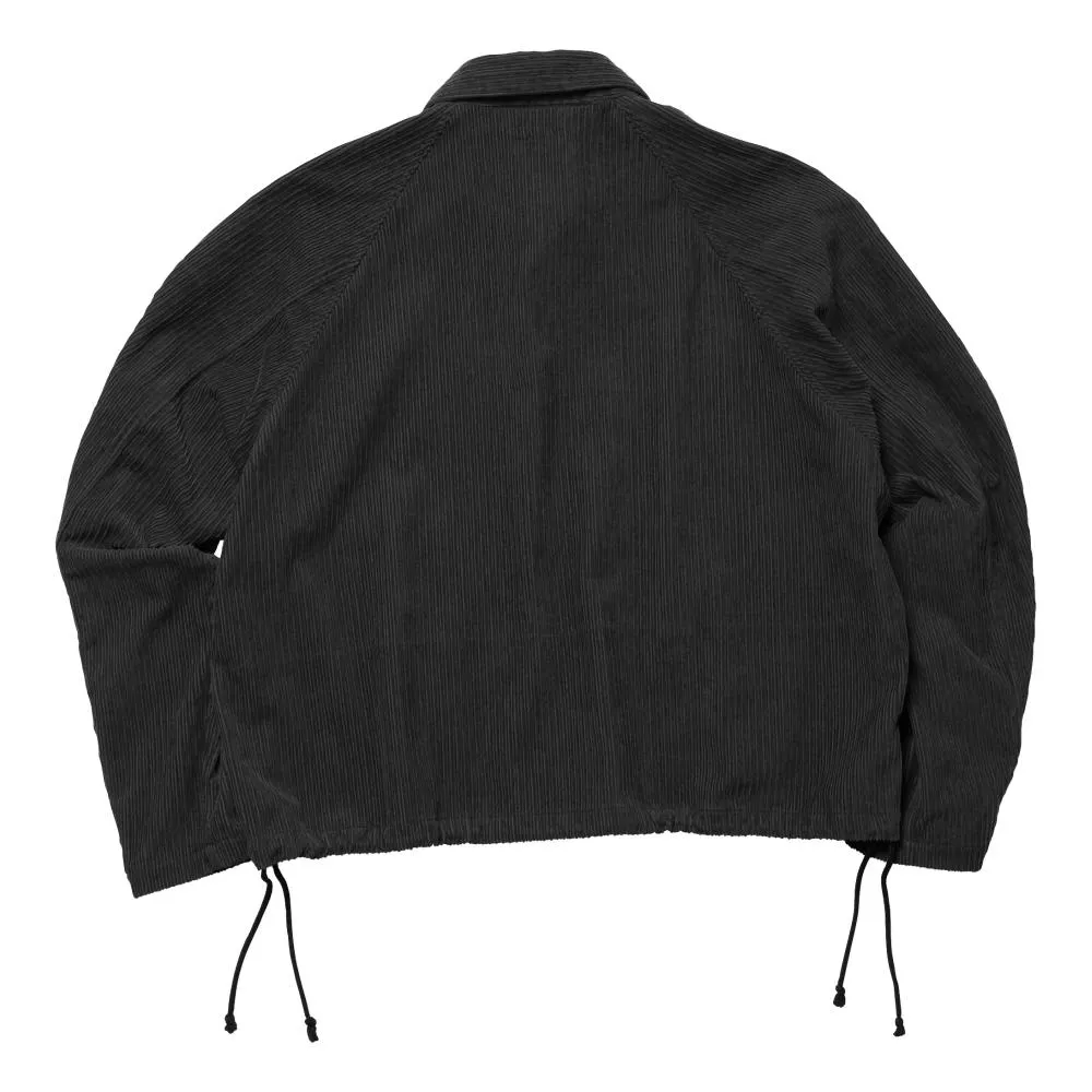 ROTOL ZIP BLOUSON- CORDUROY-BLACK