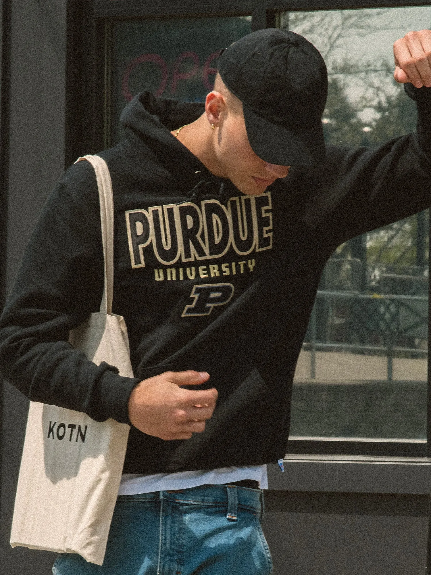 RUSSELL ATHLETIC PURDUE PULLOVER HOODIE