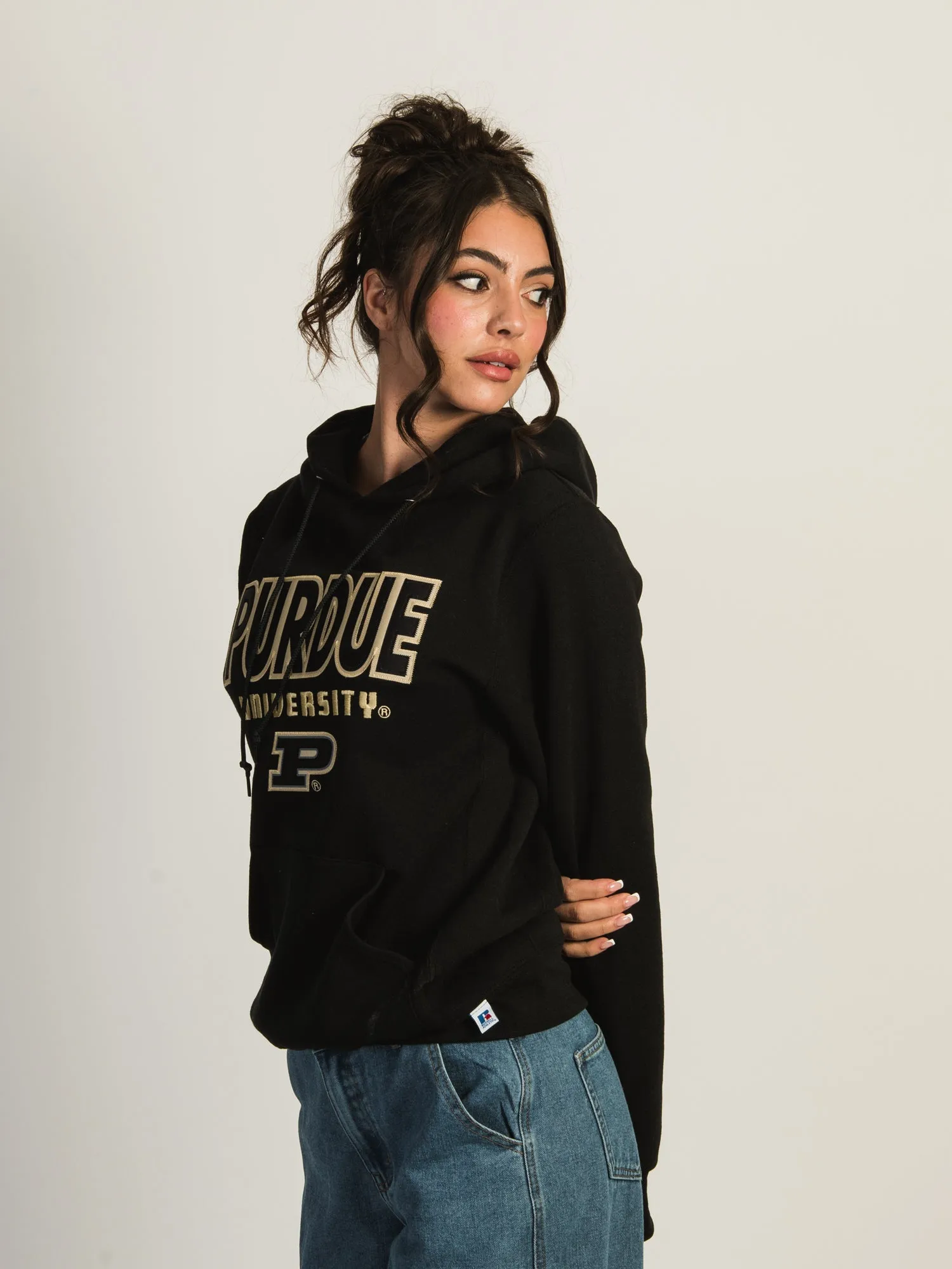 RUSSELL ATHLETIC PURDUE PULLOVER HOODIE