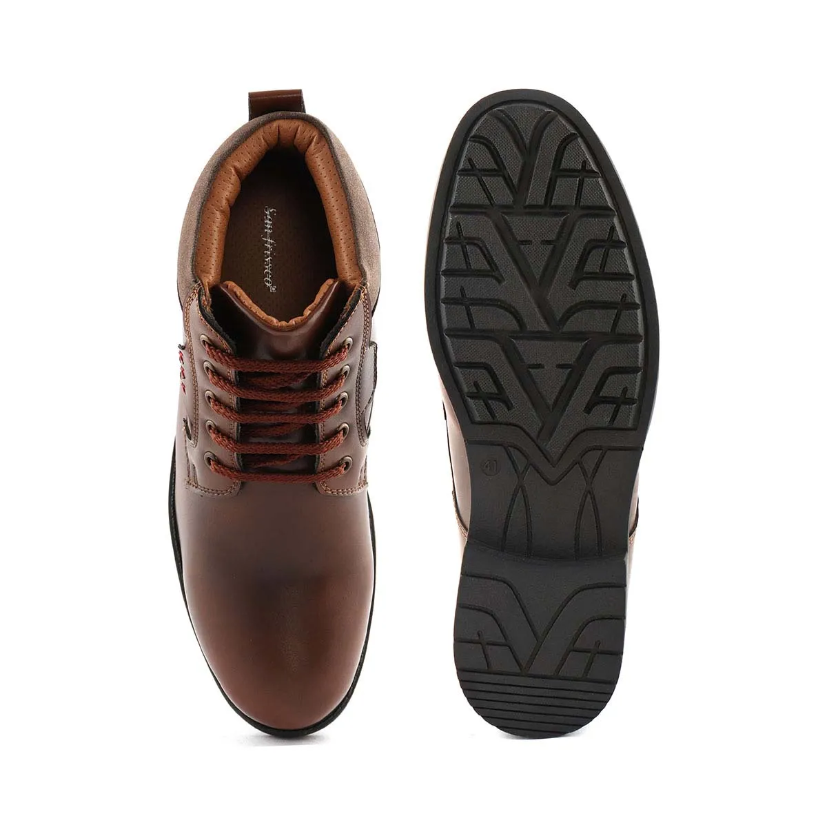 San Frissco Men Tan Casual Shoes