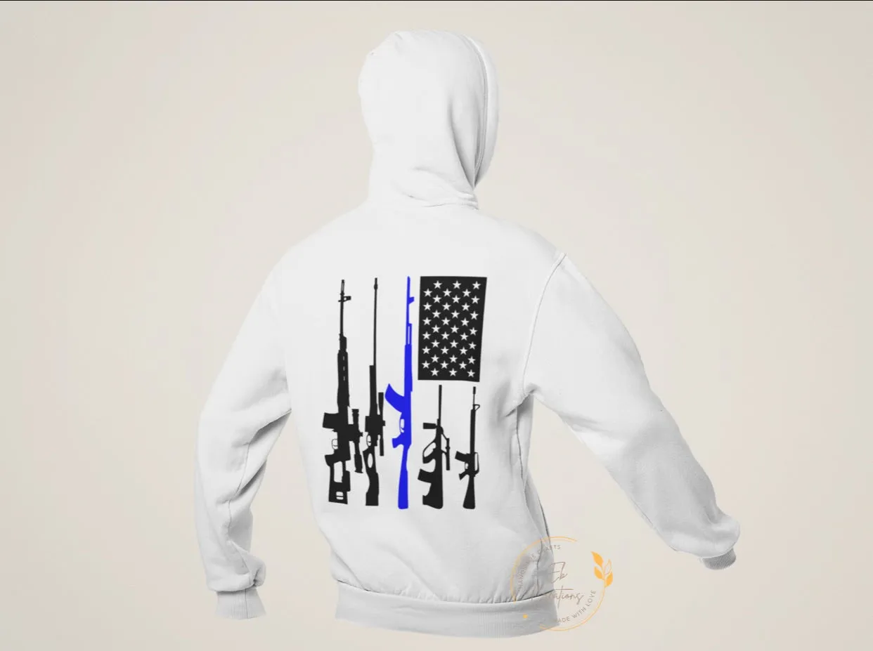 2nd Amendment Hoodie| Pro Guns Fire Arms | Unisex Hoodie