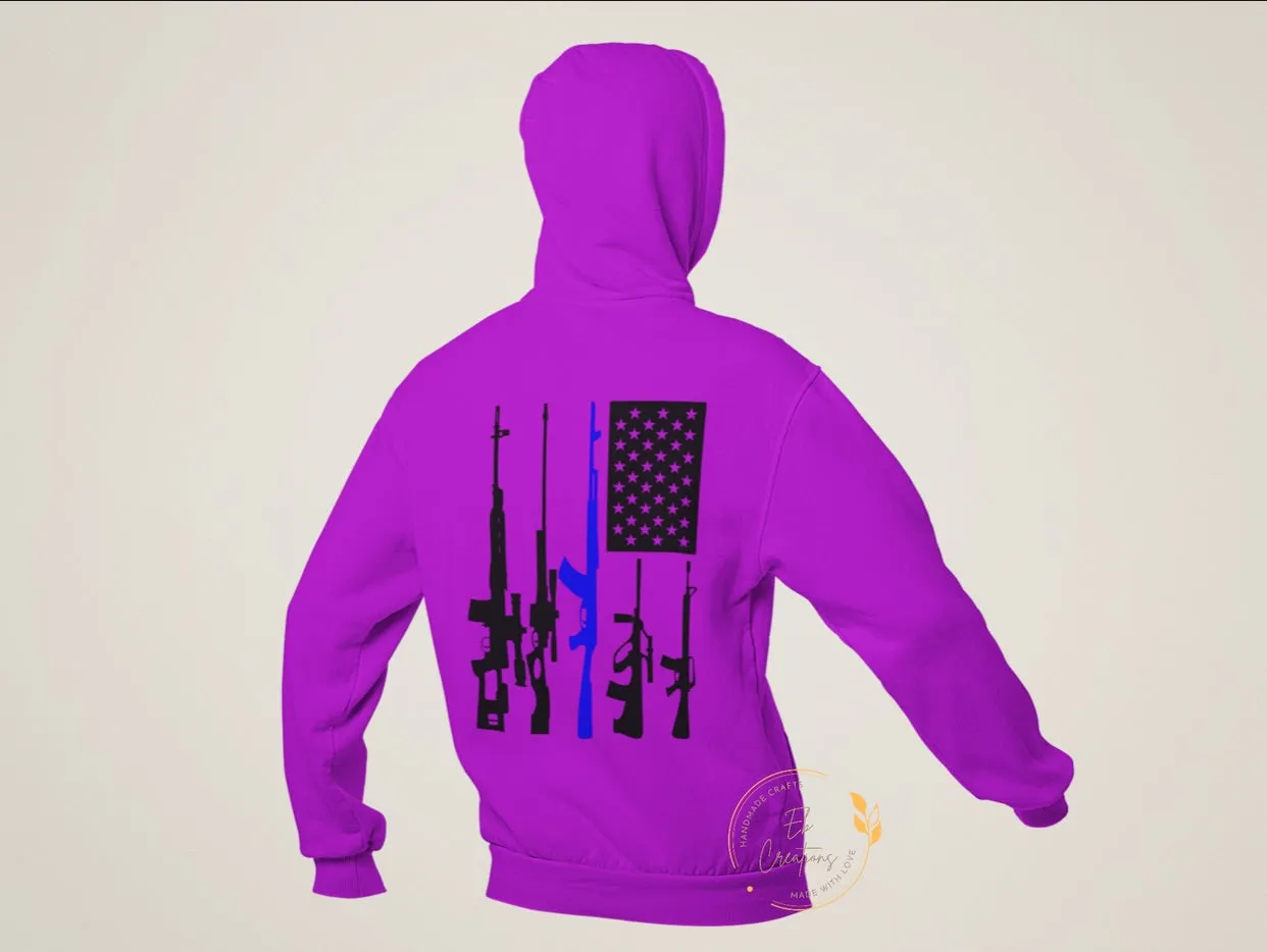 2nd Amendment Hoodie| Pro Guns Fire Arms | Unisex Hoodie