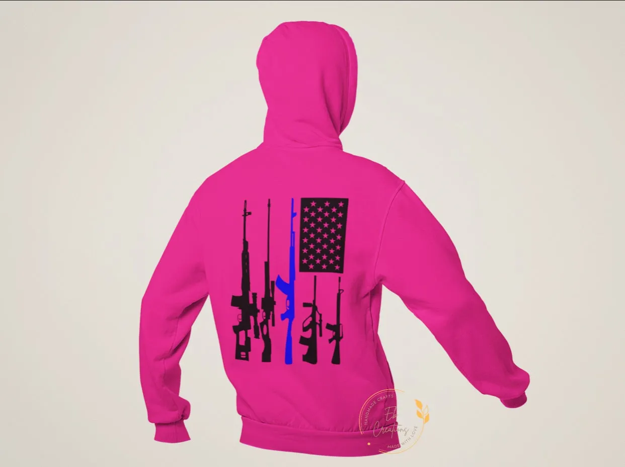 2nd Amendment Hoodie| Pro Guns Fire Arms | Unisex Hoodie