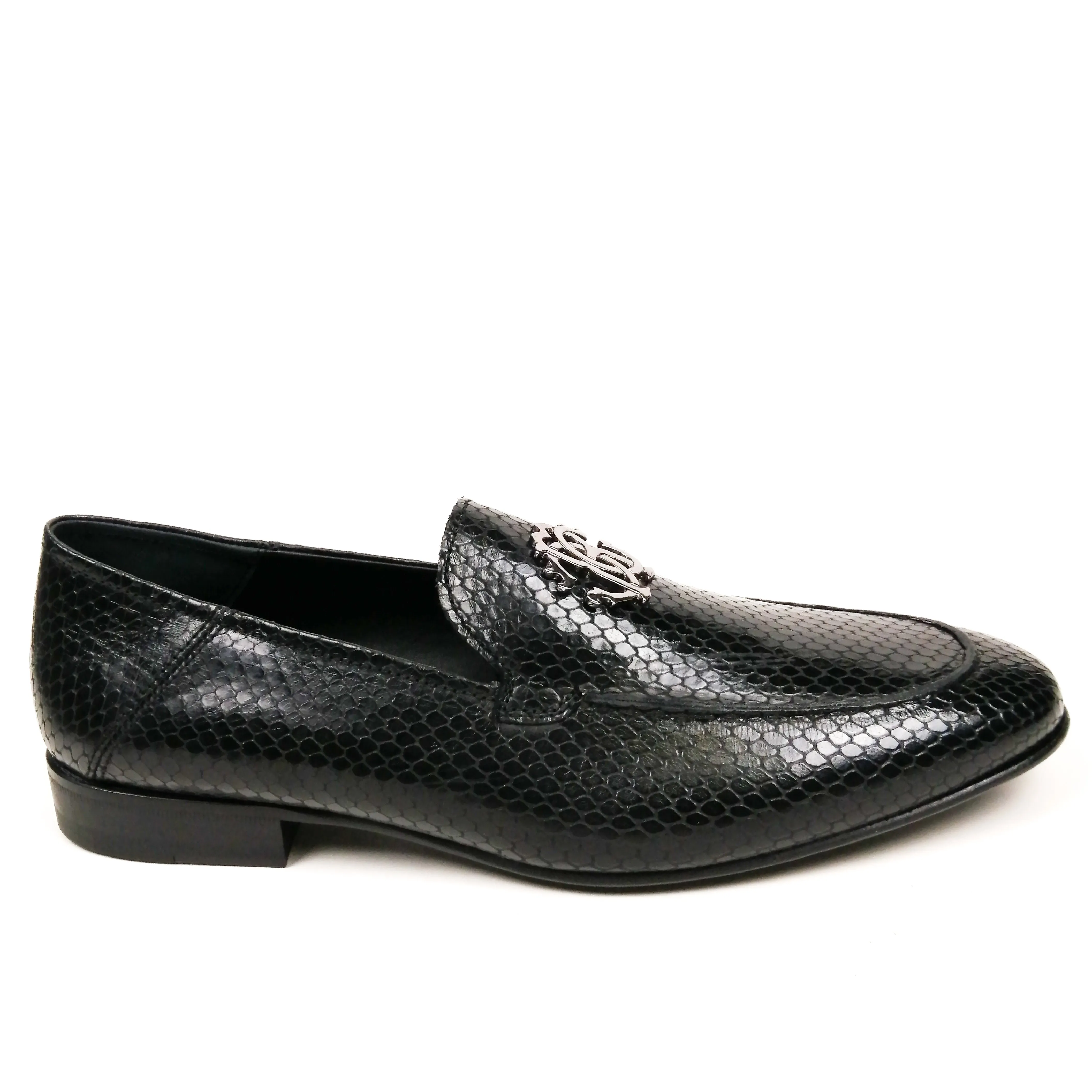 ROBERTO CAVALLI SNAKE 6655 MEN BLACK