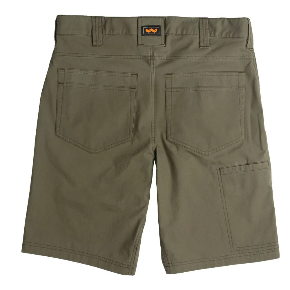 Walls 11 Flynn Men's UPF 50  Ripstop Work Short - Washed Olive