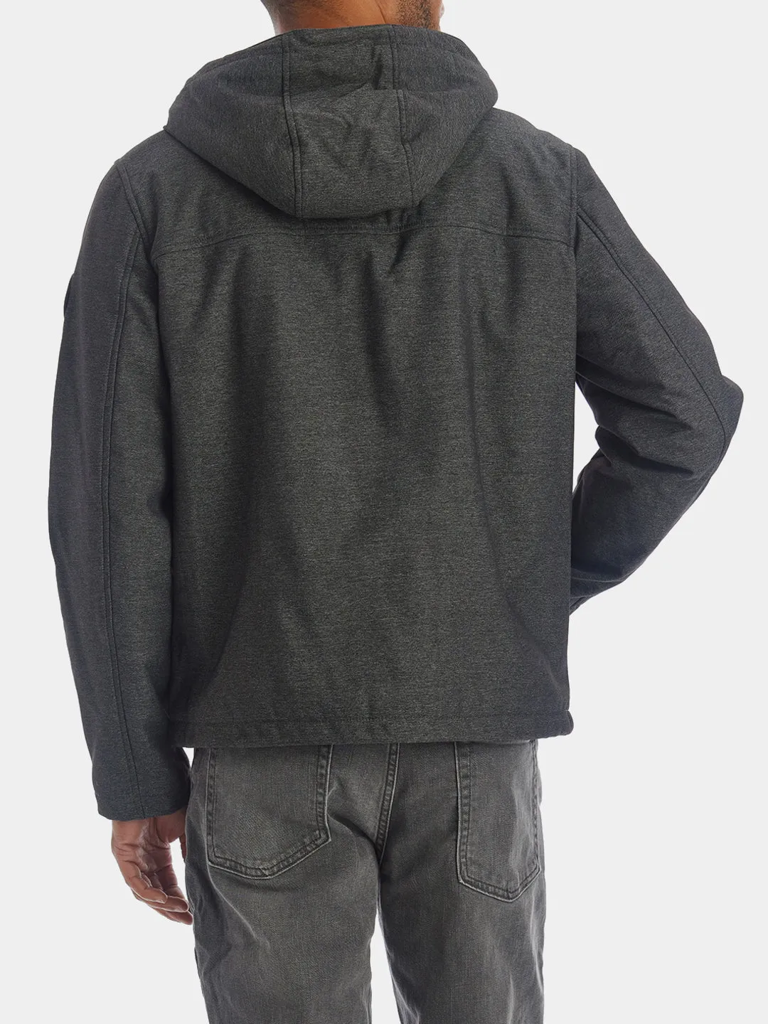 Sherpa Lined Softshell Hoodie