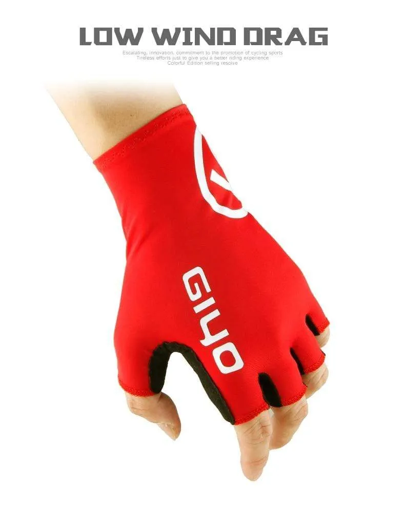 Cycle Half -finger Gloves Gel Sports Bicycle Race Gloves Of Bicycle Mtb Road Guantes Glove Cycling Men's Mid -term Women