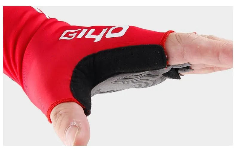 Cycle Half -finger Gloves Gel Sports Bicycle Race Gloves Of Bicycle Mtb Road Guantes Glove Cycling Men's Mid -term Women