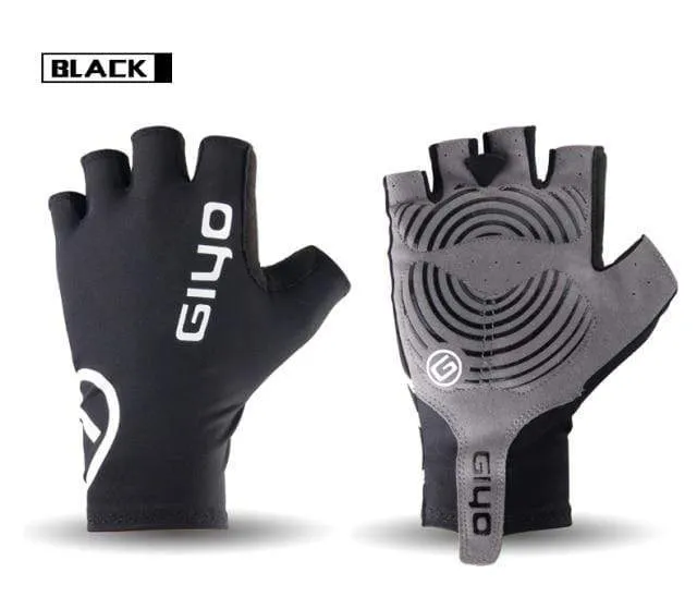 Cycle Half -finger Gloves Gel Sports Bicycle Race Gloves Of Bicycle Mtb Road Guantes Glove Cycling Men's Mid -term Women