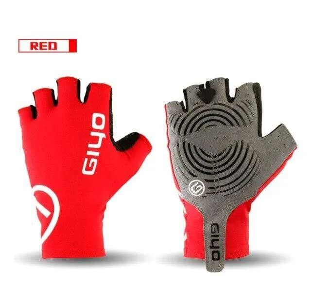 Cycle Half -finger Gloves Gel Sports Bicycle Race Gloves Of Bicycle Mtb Road Guantes Glove Cycling Men's Mid -term Women