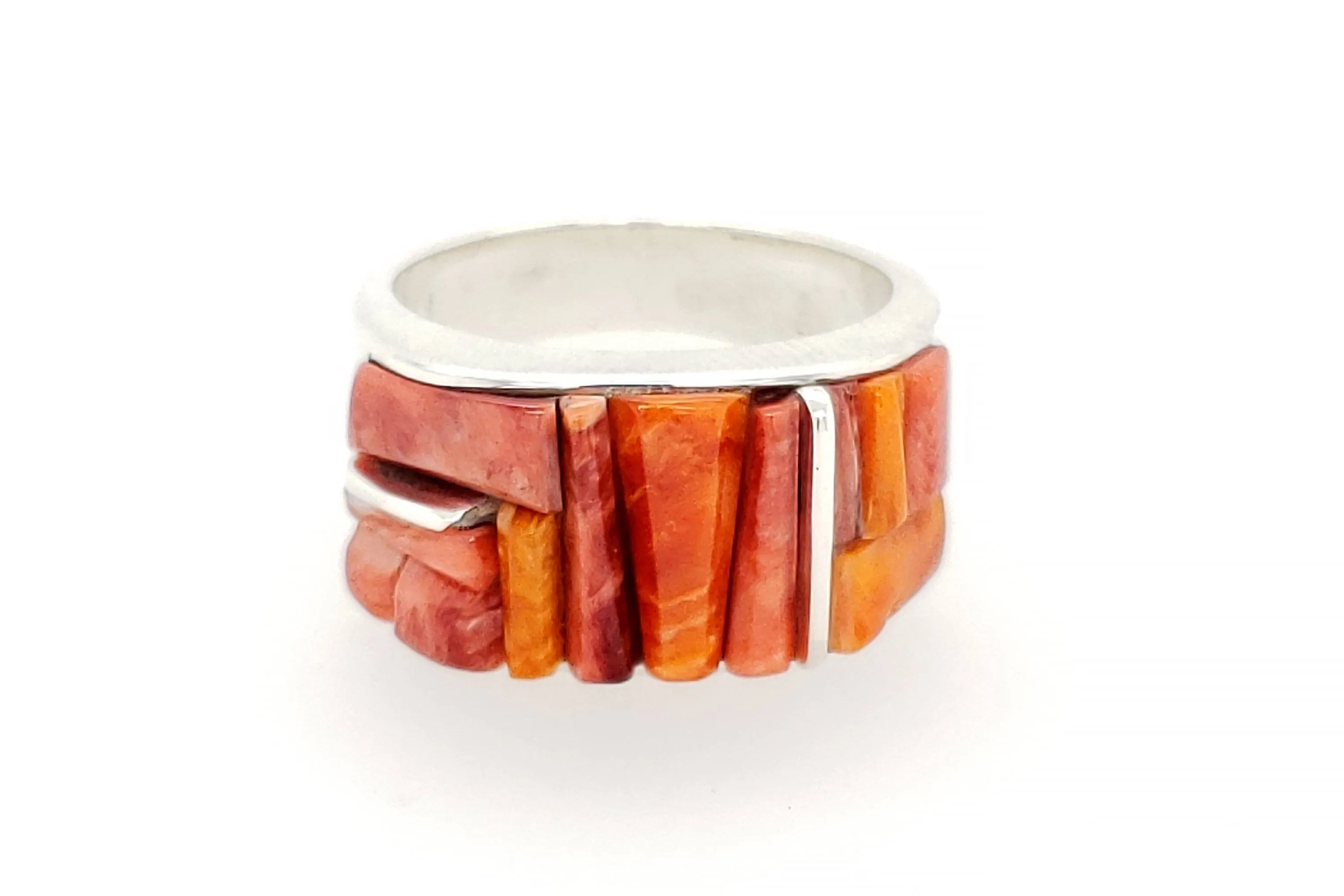 David Rosales Spiny Oyster Shell Cobblestone Ring