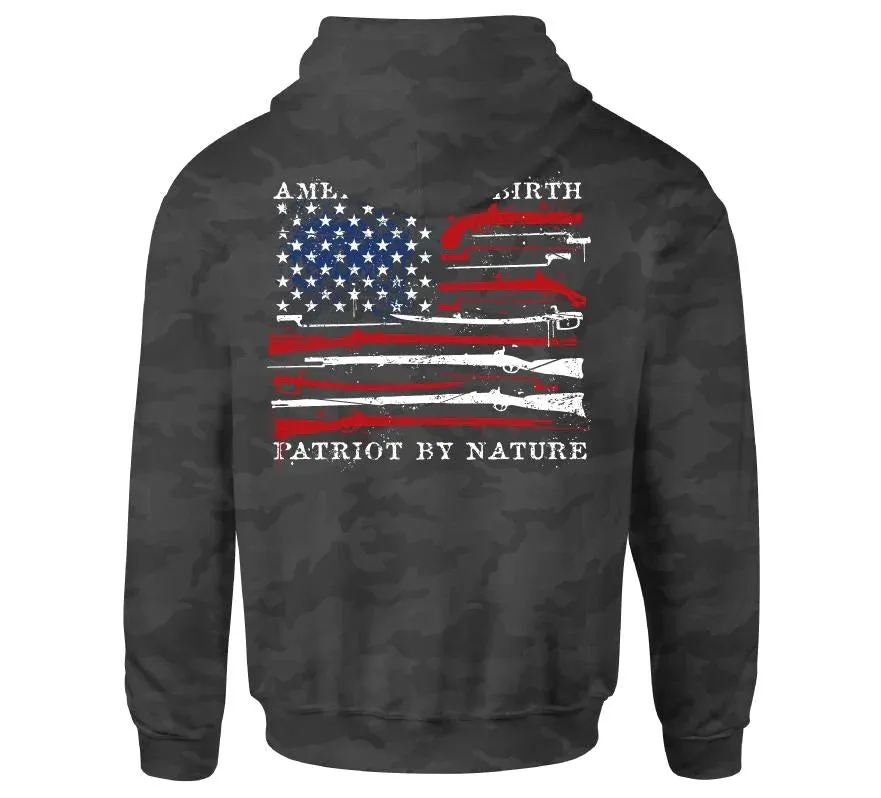 'Howitzer' Men's By Birth PO Hoodie - Black