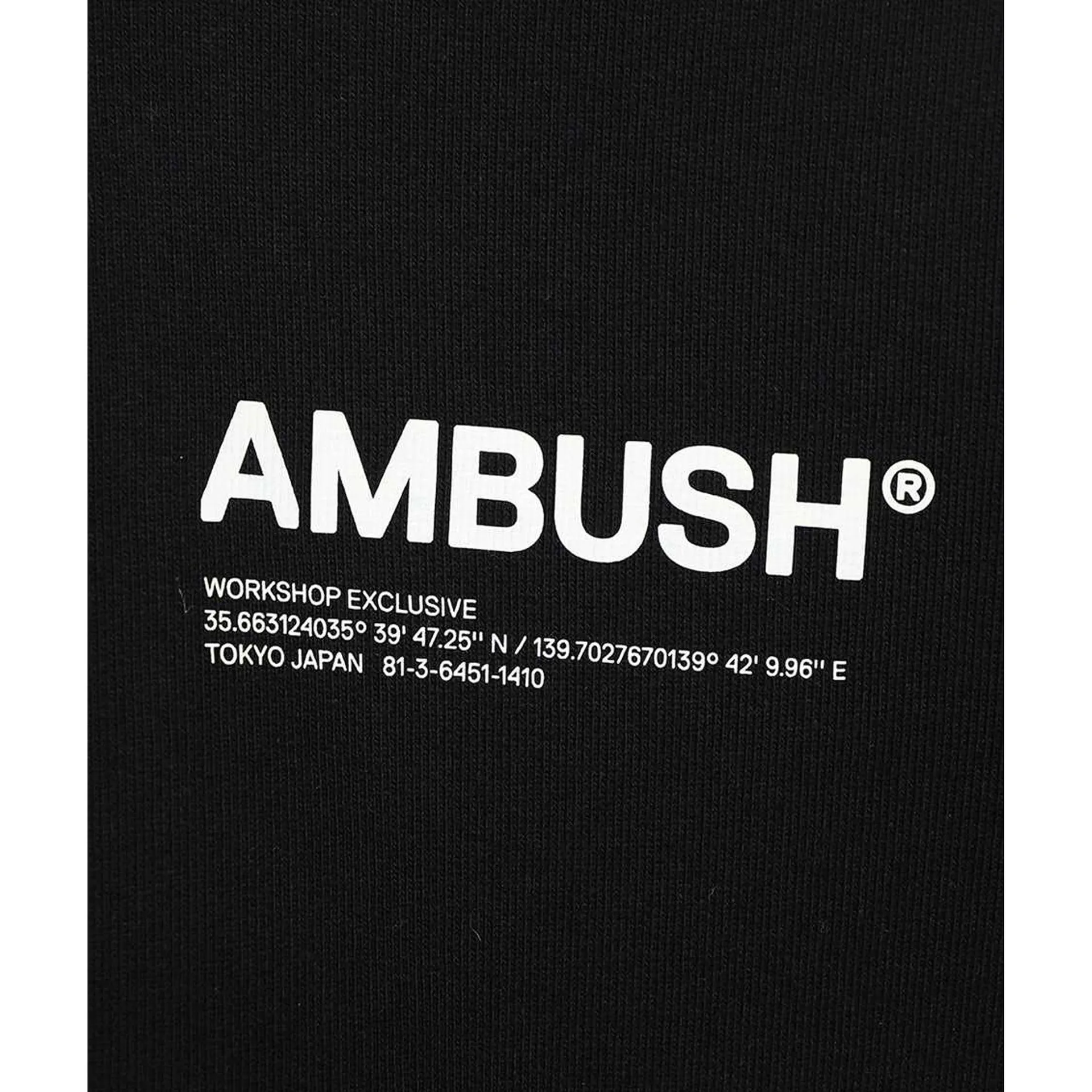 Felpa Ambush in cotone con logo