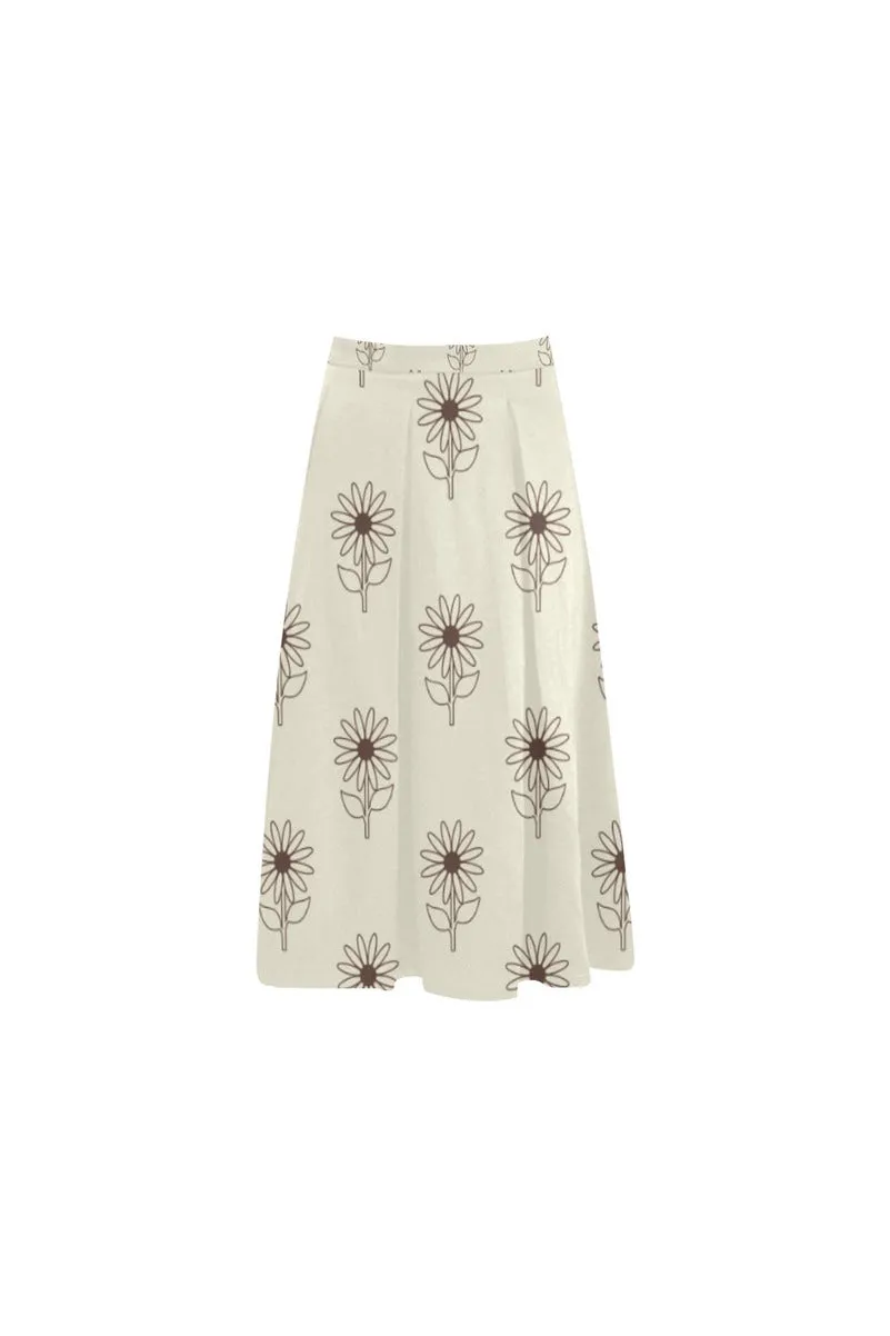 Floral Meadow Aoede Crepe Skirt