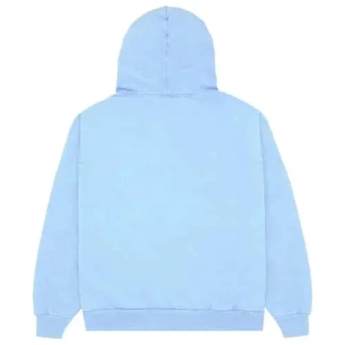 SP5DER Sky Blue Spider Hoodie