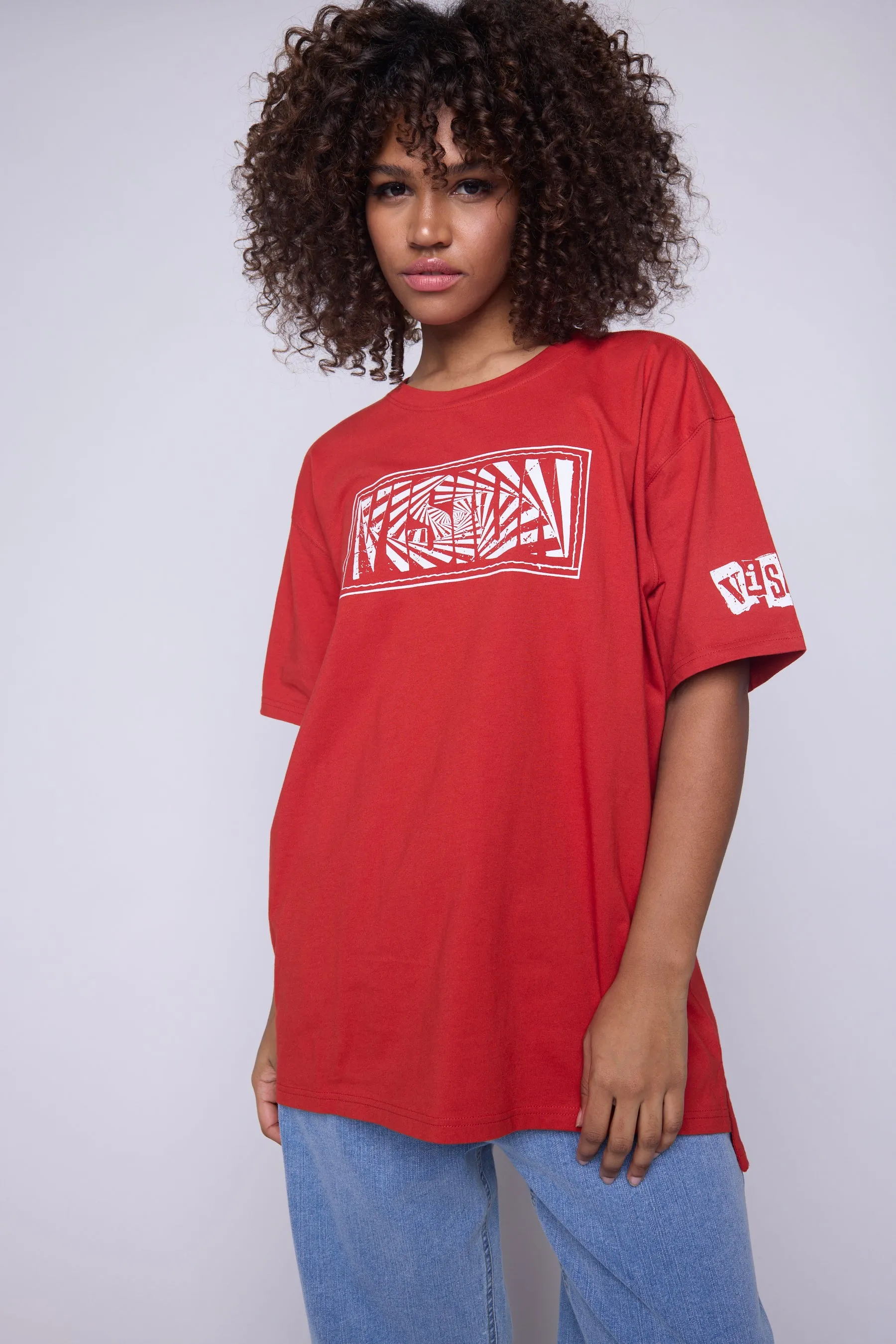 Spiral Box T-Shirt - Red