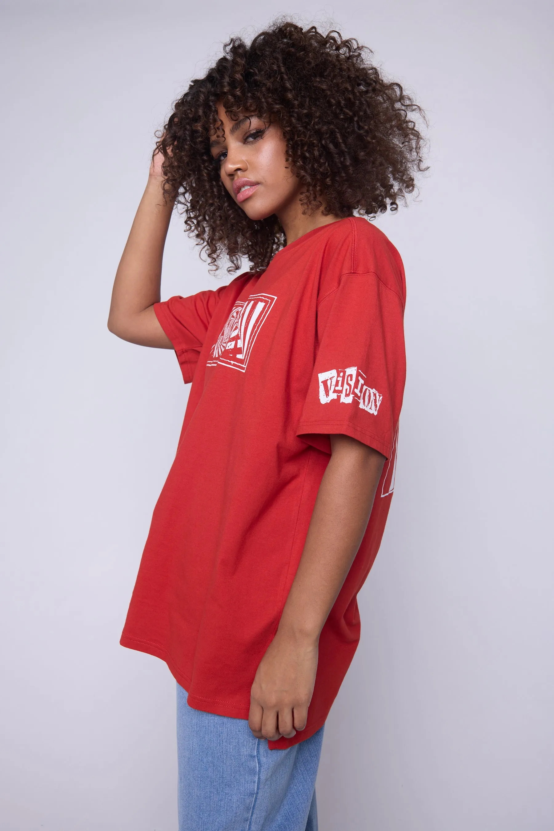 Spiral Box T-Shirt - Red