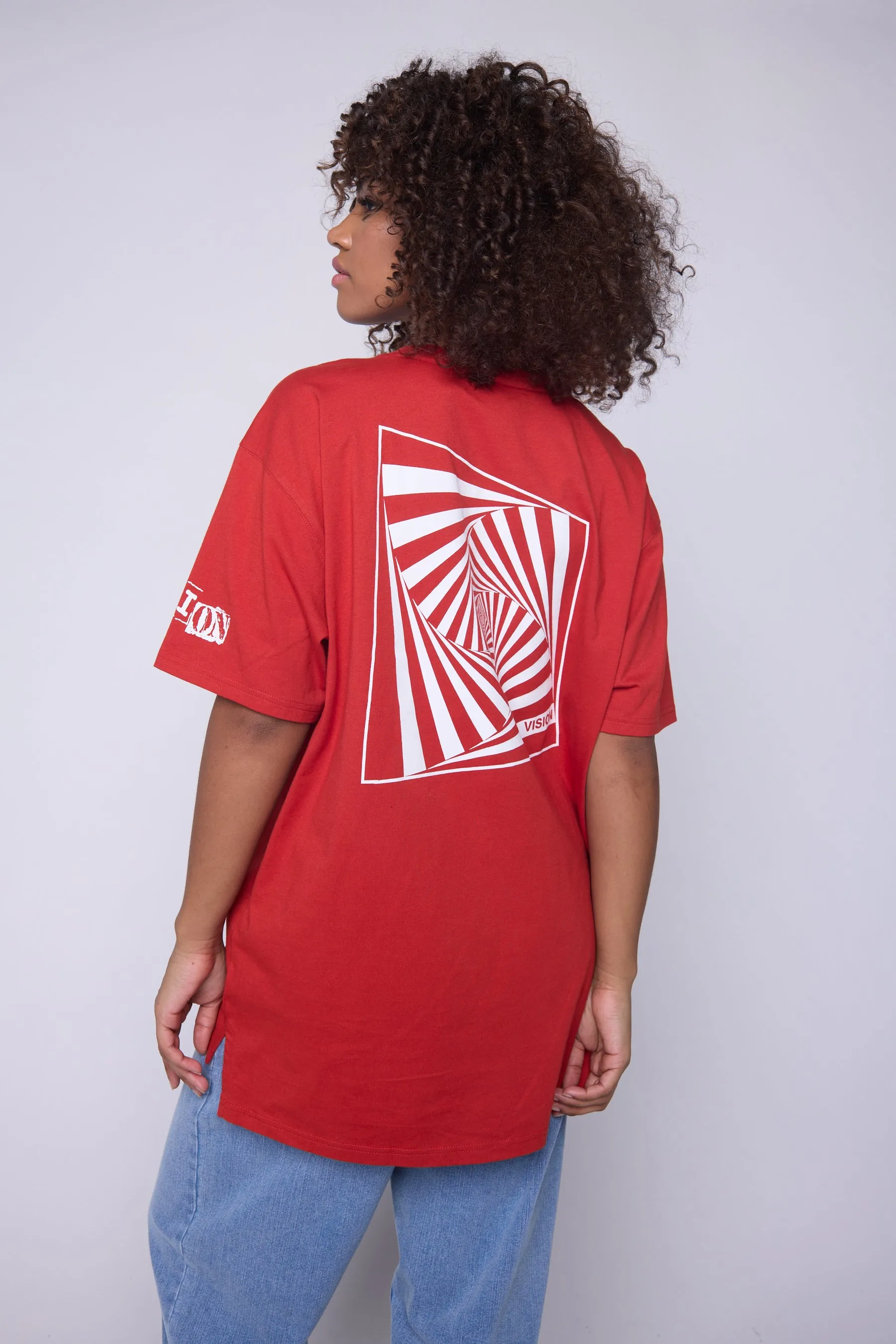 Spiral Box T-Shirt - Red