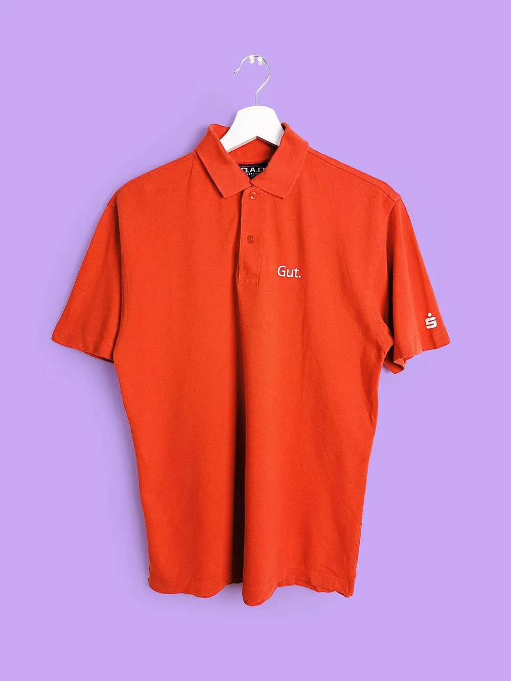 Orange Polo T-shirt Employee Shirt