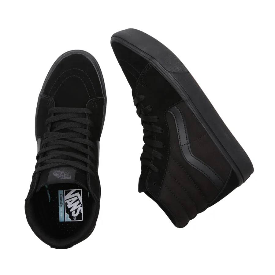 Vans high top sneakers for men and women Comfycush Sk8-Hi vn0a3wmbvnd1 black-black