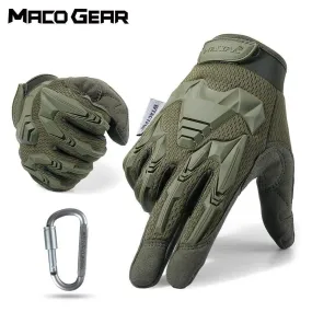 Tactical Gloves Camo Military Army Cycling Glove Sport Climbing Paintball Shooting Hunting Riding Ski Full Finger Mittens Men