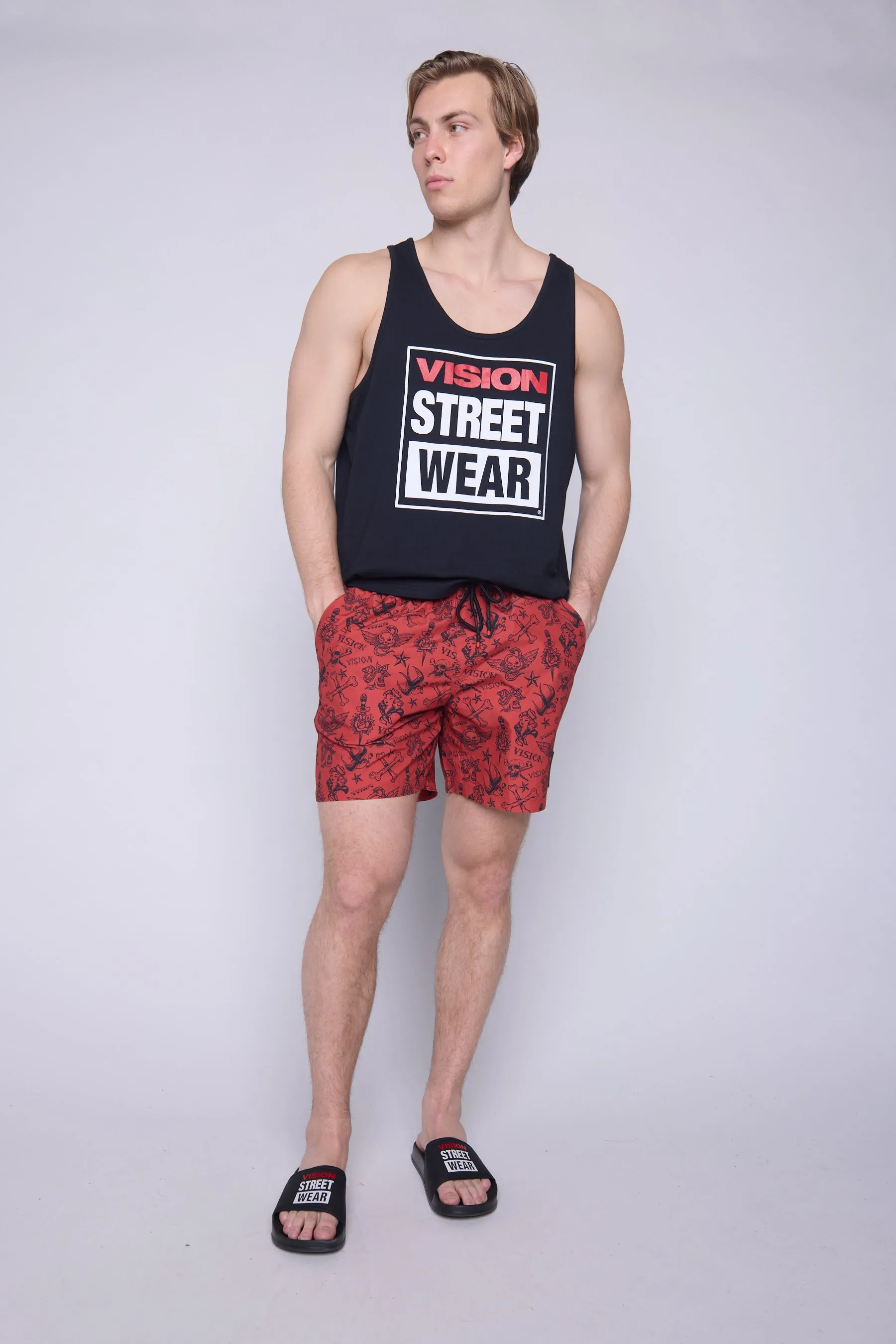 Tank Top Classic Box Logo - Black