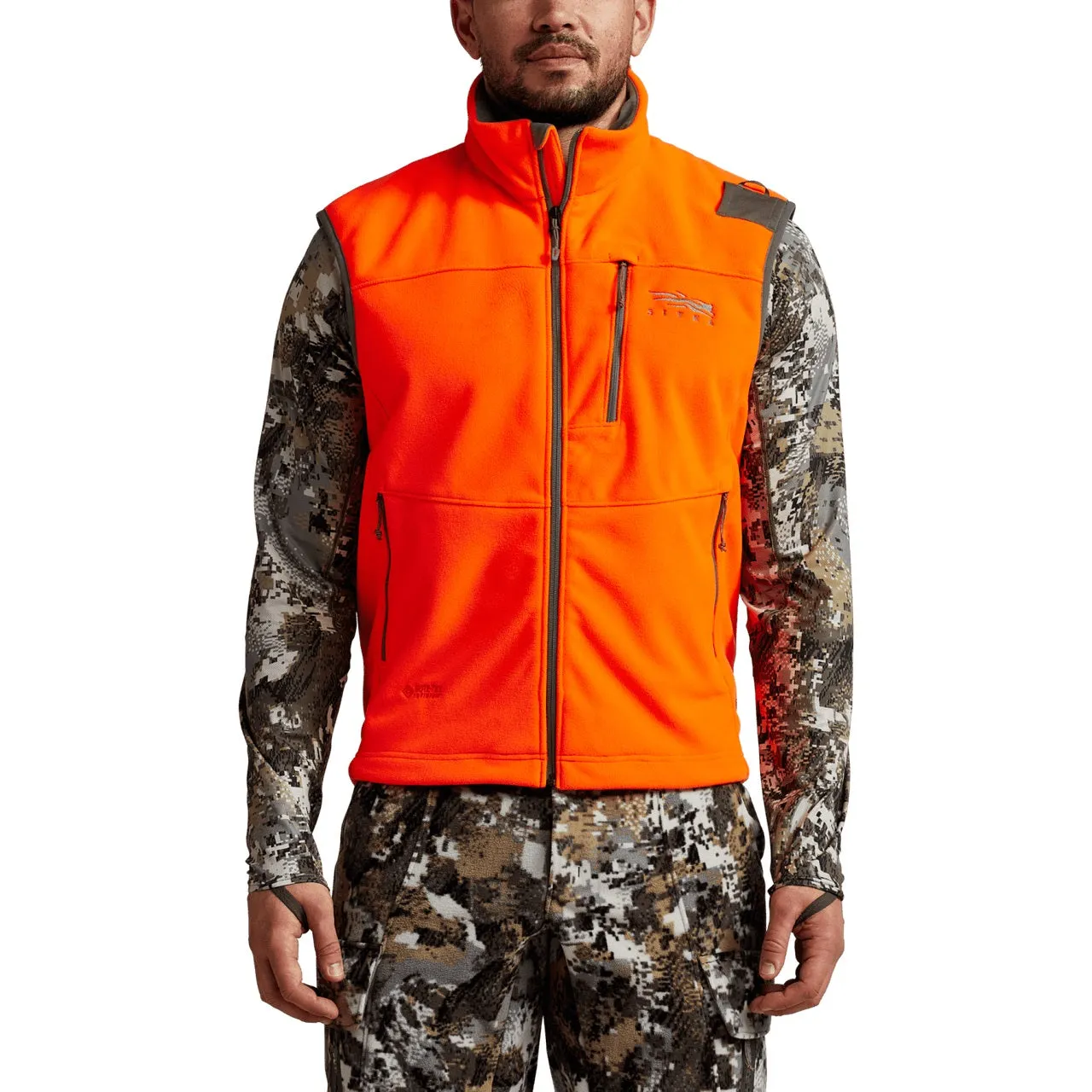 'Sitka' Men's Stratus Vest - Blaze Orange