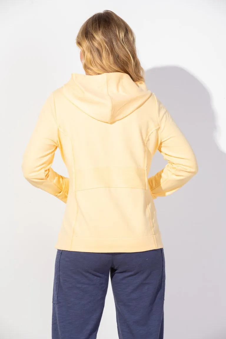 Escape by Habitat hoodie, short ruched pockets