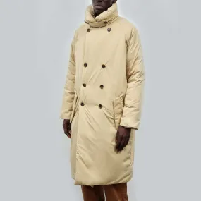 Townsville | Sand Men's Puffer Trench Coat