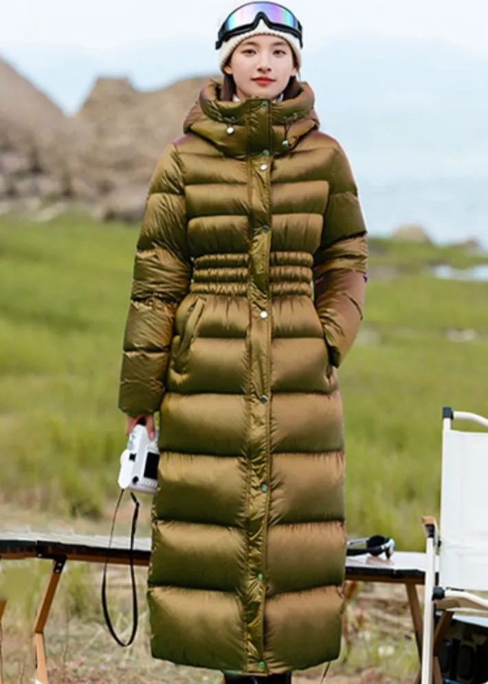 Rosemary Hooded Long Down Puffer Coat