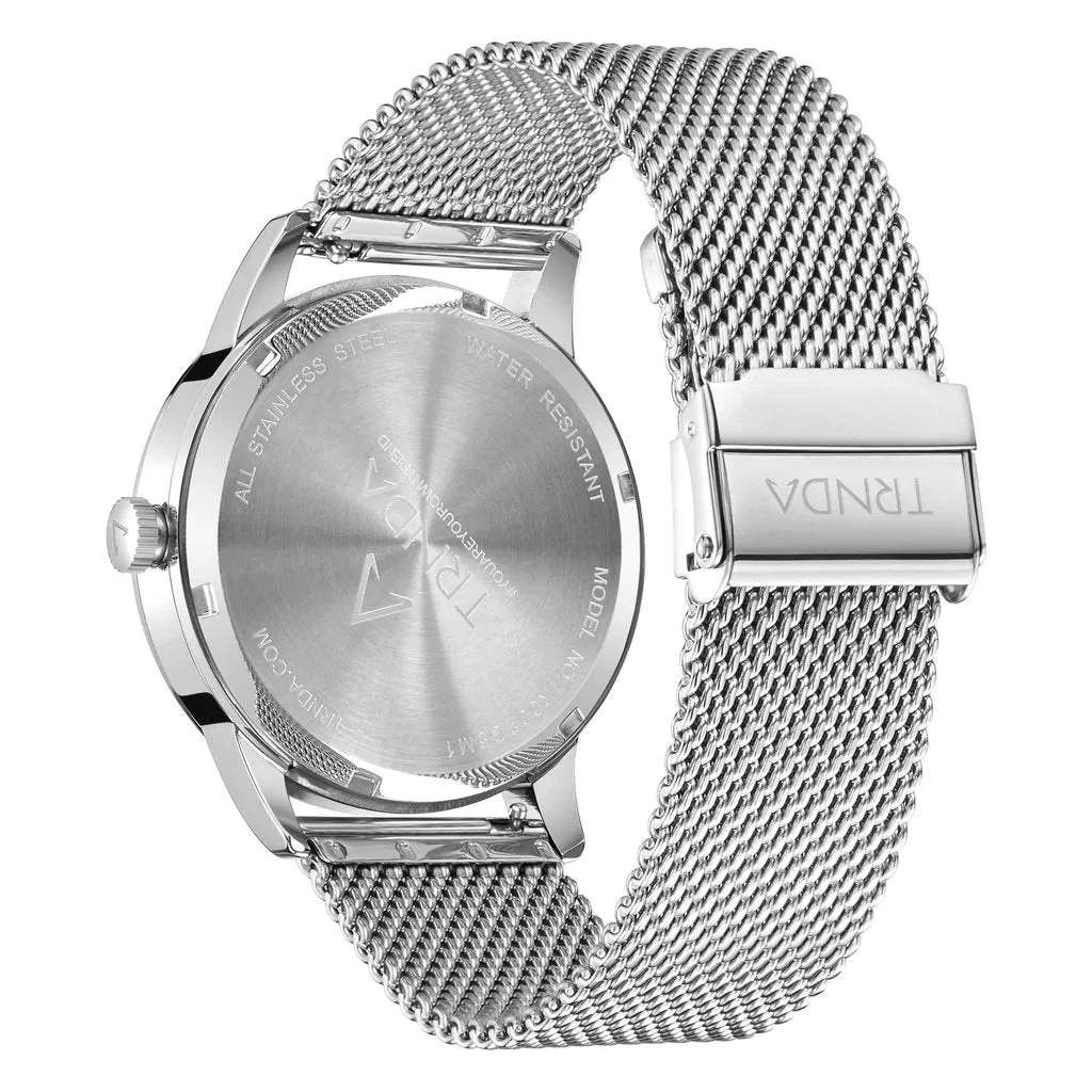 Trnda Stainless Steel Men's Watch TR002G5M1-B7S