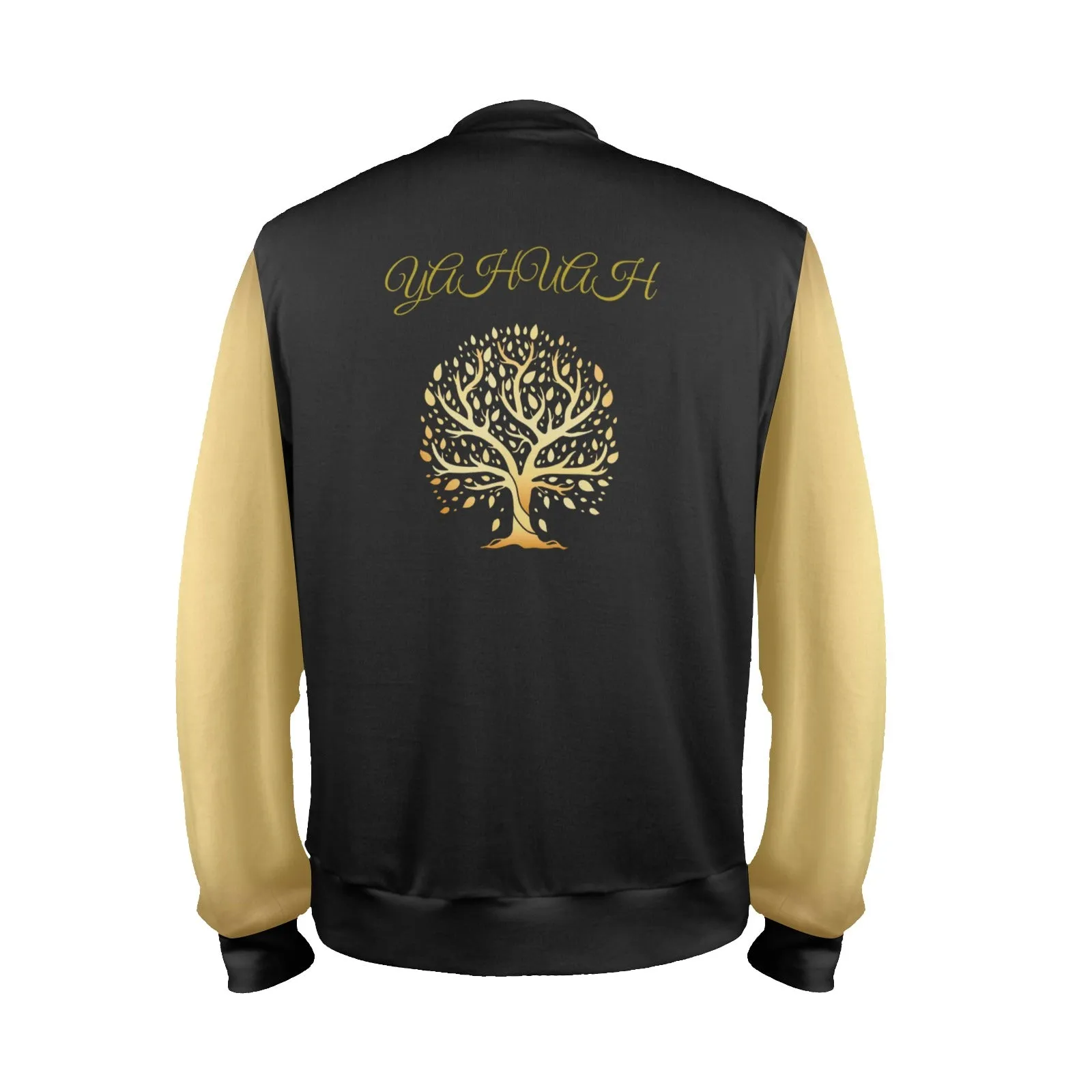 Yahuah-Tree of Life 01 Elect Men's Designer Mock Neck Sweatshirt