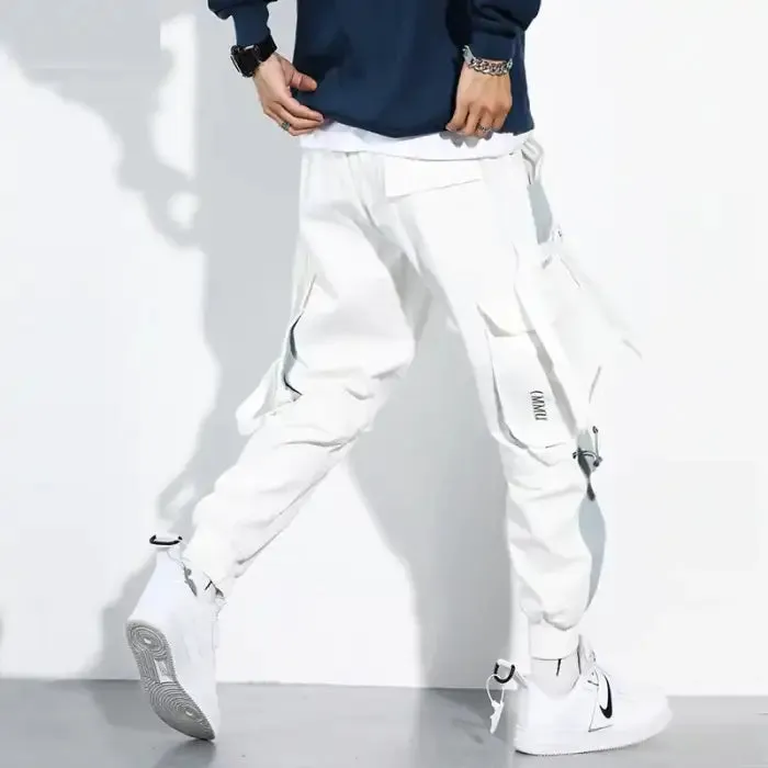 Ribbons Cargo Pants: Stylish Comfort Joggers for Men!