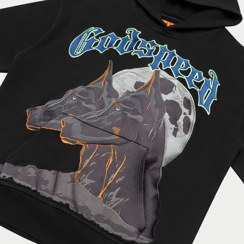 GODSPEED F.T.D Embroidered Hoodie (Black)