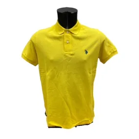 US Polo Assn Polo Men's Short Sleeve King 6142341029 310 yellow-cobalt 