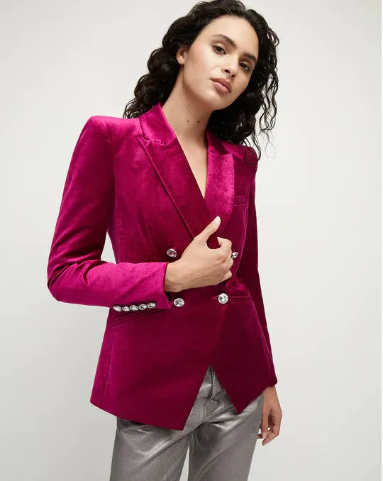 VERONICA BEARD Elam Velvet Dickey Jacket