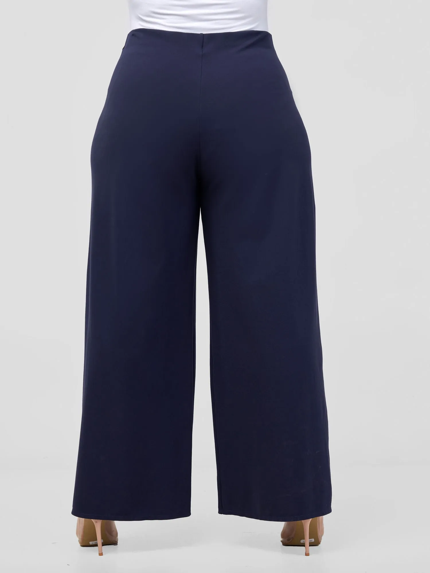 Vivo Upe Wide Leg Pants - Dark Navy Blue